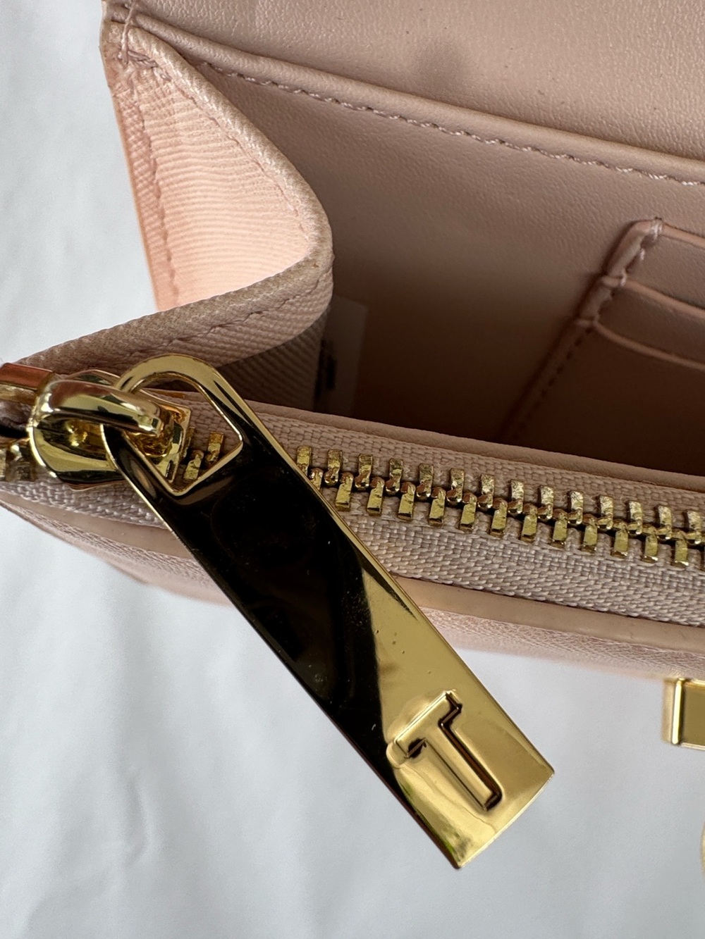 Ted Baker London Parisa Pale Pink Chain Shoulder Crossbody/Clutch - Picture 6 of 10